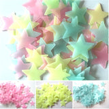 100pc/Set Glow In The Dark Stars Wall Stickers